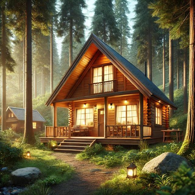 Cozy Cabin Retreat in the woods