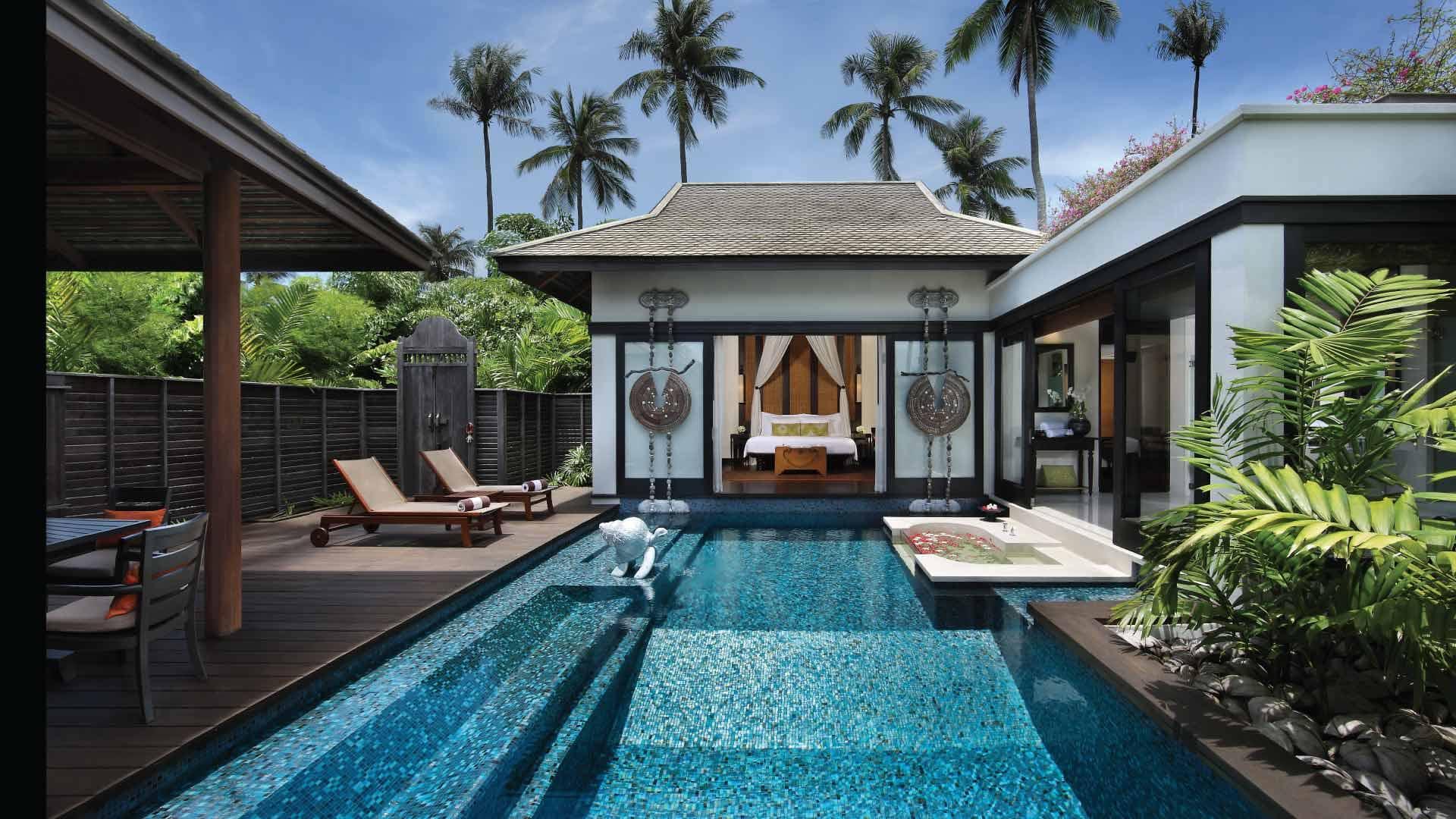 Luxury beach villa
